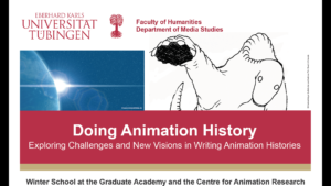 Winter School „Doing Animation History“ | Tübingen, 25.-27.03.2019